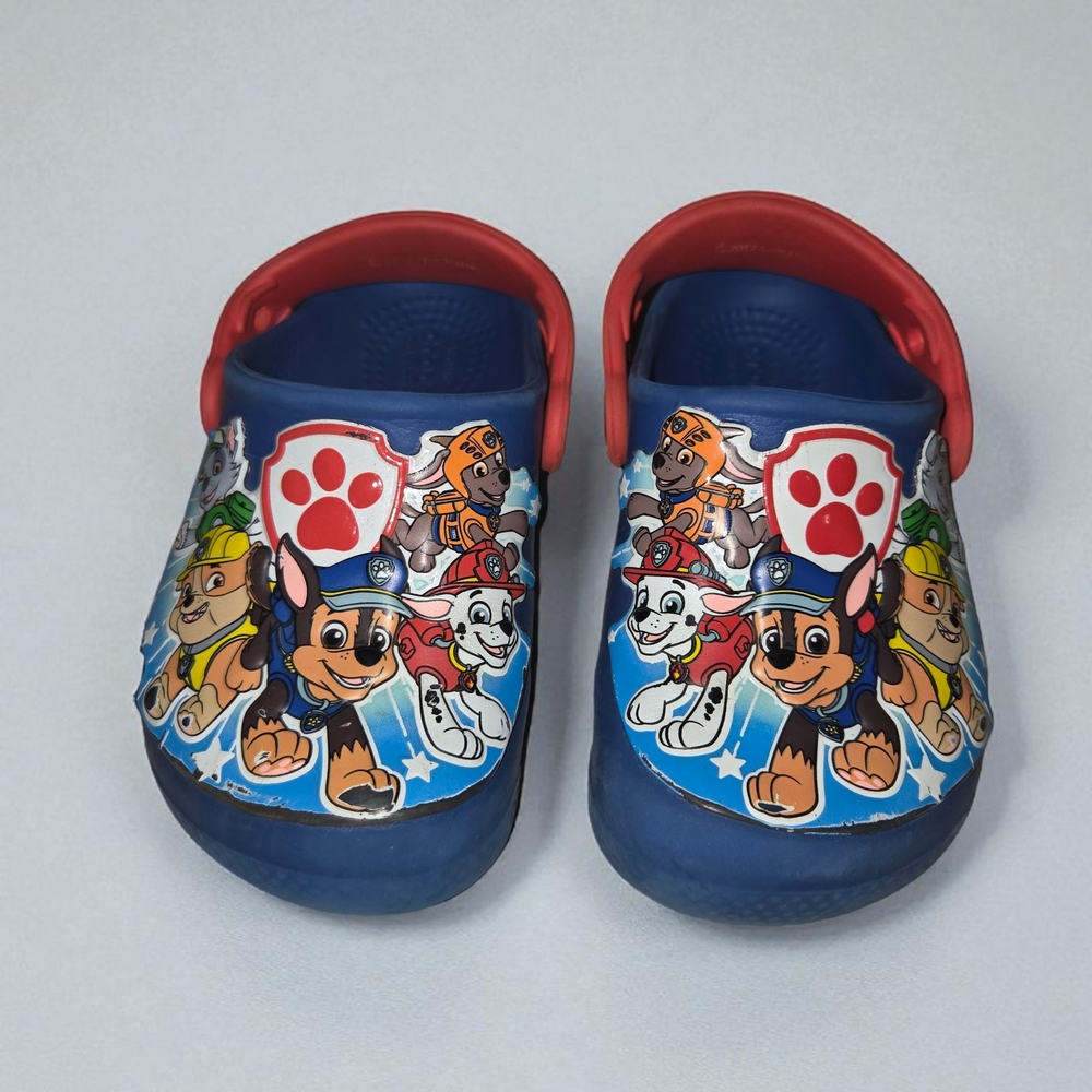 Paw Patrol Kids Crocs - Blue and Red